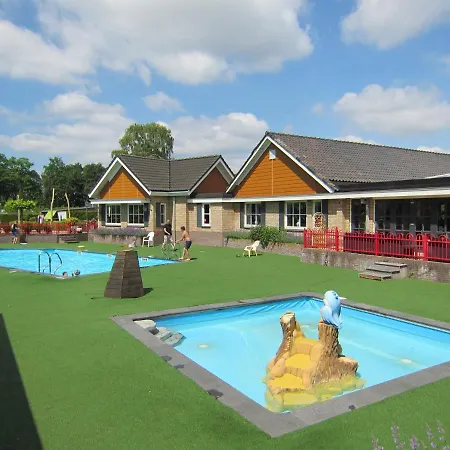 Luxury tent Hderh-glampingdeveluwe, Prive Keuken, Sauna, Hottub En Sanitair, Op De Ijsvogel Met Zwembaden En Alle Faciliteiten