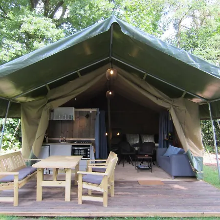 Hderh-glampingdeveluwe, Prive Keuken, Sauna, Hottub En Sanitair, Op De Ijsvogel Met Zwembaden En Alle Faciliteiten * Voorthuizen