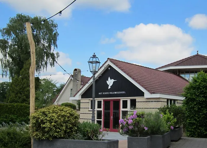 Veluwe - Green Finnish Lodge At De Ijsvogel - Swimming Pools, Sauna, Sports, Kids Fun, Restaurants, Forest, And Heath Voorthuizen